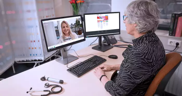 WeSeeDo beeldbellen: Snel, efficiënt en persoonlijk contact met je patiënt.